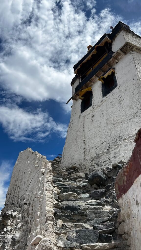 ladakhi homestay village stone house